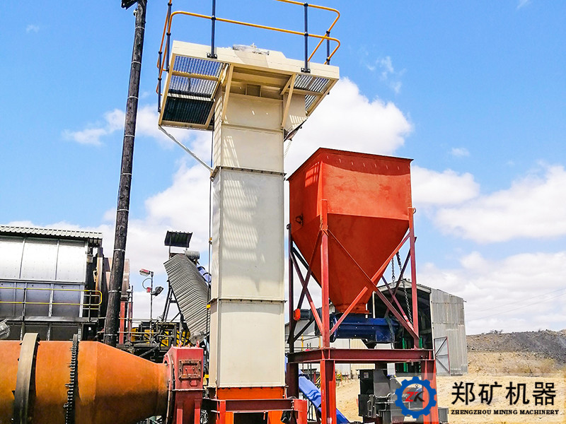 坦桑尼亞TH250斗式提升機(jī)設(shè)備案例